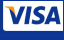 Visa Credit payments processed by WorldPay